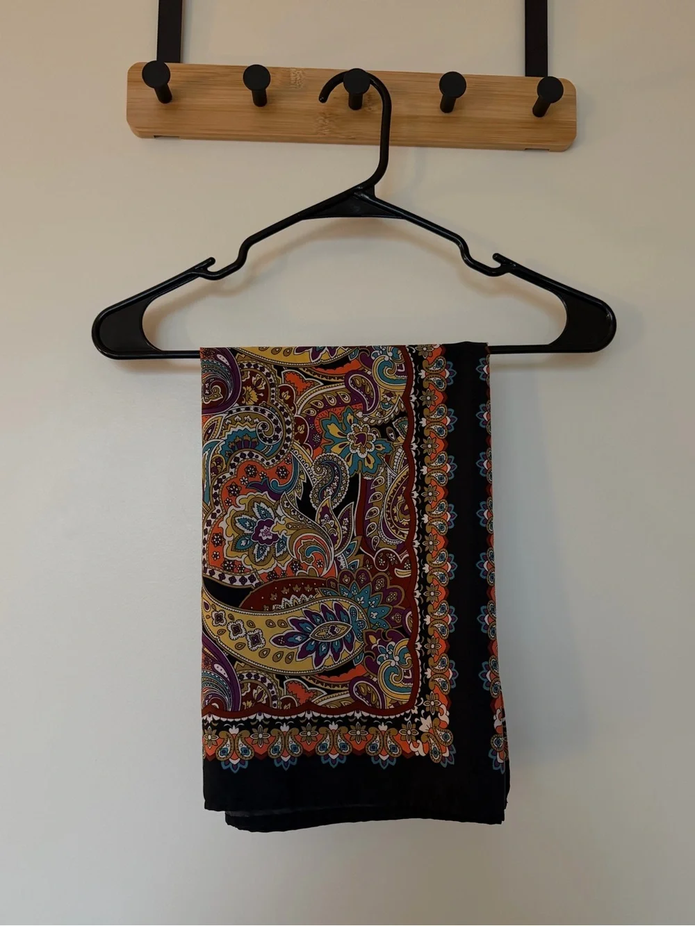 Colorful Paisley Lightweight Scarf